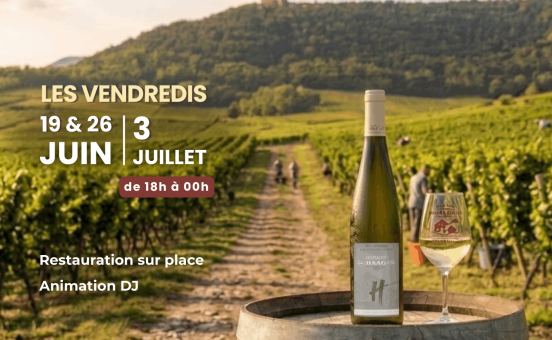 HAAG Night au domaine le 19 et 26 juin, et le 3 juillet 2026