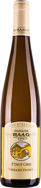 AOC Alsace Pinot Gris Vieilles Vignes 2017 Sélectionné par le Guide Hachette 2020