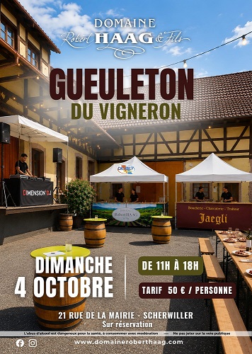 GUEULETON chez le vigneron le 4 octobre 2026